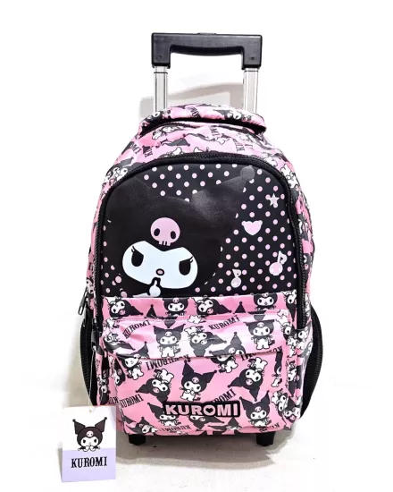 Kuromi Çekçekli Okul Çantası 