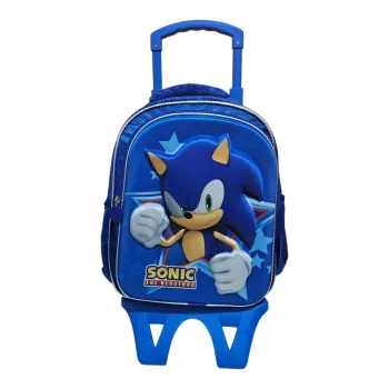 Sonic Çekçekli Okul Çantası 2046