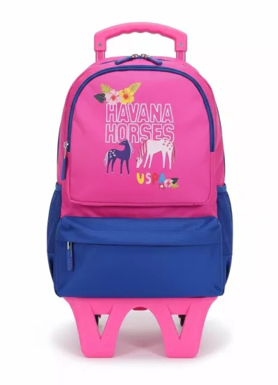 U.S. Polo Assn Çekçekli Okul Çantası 