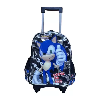 Sonic Çekçekli Okul Çantası 2066