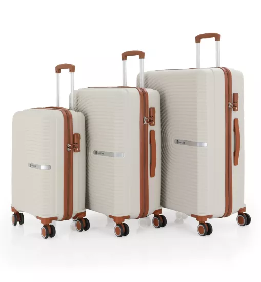 MÇS Polipropilen Üçlü Valiz Seti V374