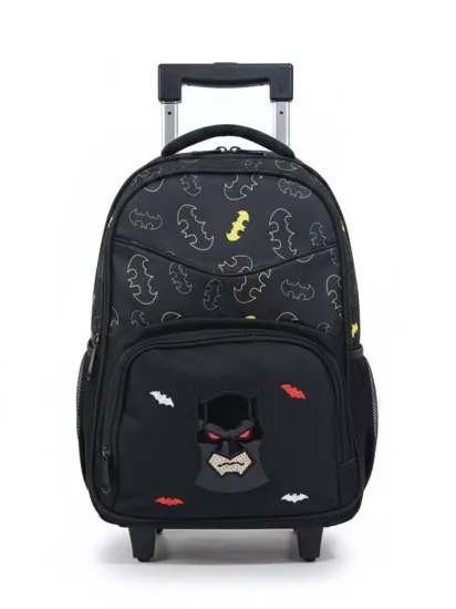 Master Pack Batman Çekçekli Okul Çantası İkili Set 