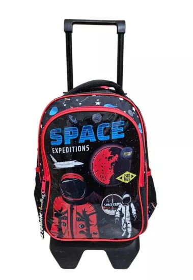 Muggle Space Expeditions Çekçekli Okul Çantası 3 lü Set