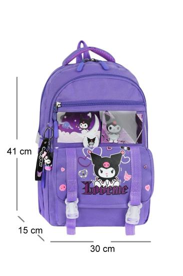 Master Pack İlkokul Çantası 3 lü Set Kuromi