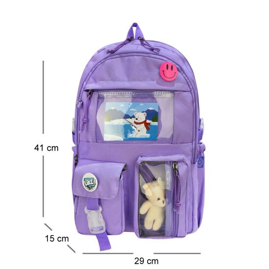 Master Pack İlkokul Çantası 3 lü Set Kore Modeli