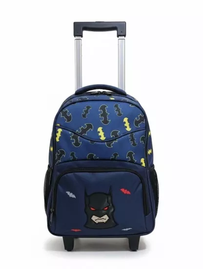 Master Pack Batman Çekçekli Okul Çantası İkili Set 