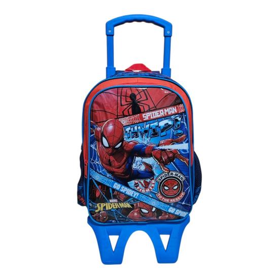 Spiderman Çekçekli Okul Çantası 48112