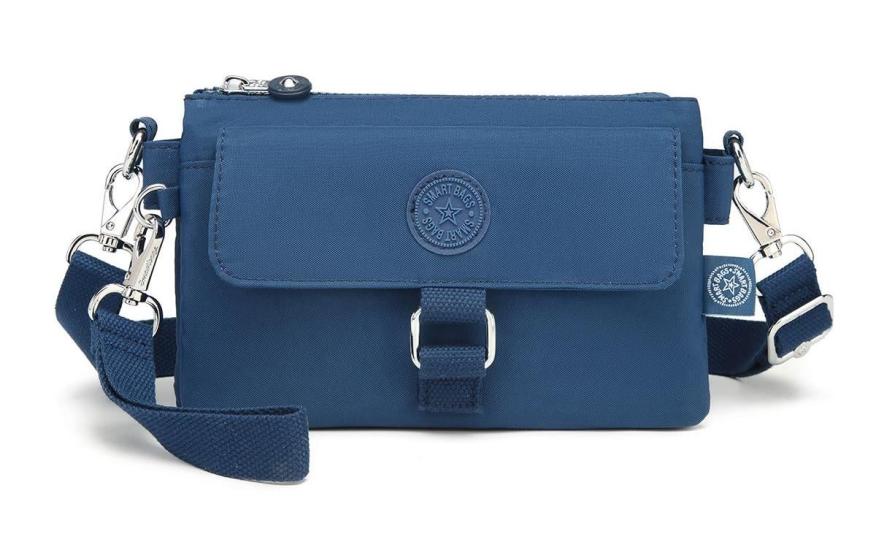 Smart Bags Kadın Postacı Çantası Krinkıl Kumaş 1147 