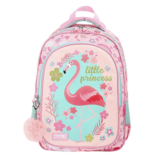 Muggle Flamingo Okul Çantası 3 lü Set