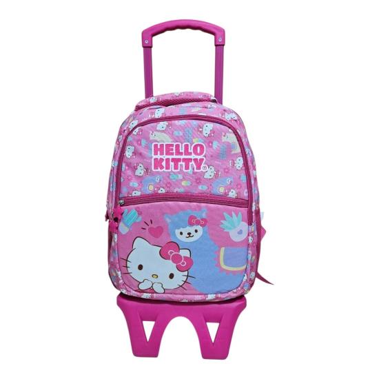 Hello Kitty Çekçekli Okul Çantası 2220