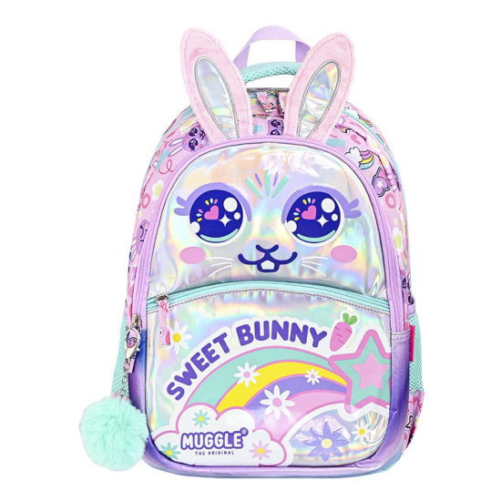 Muggle Sweet Bunny Okul Çantası 3 lü Set