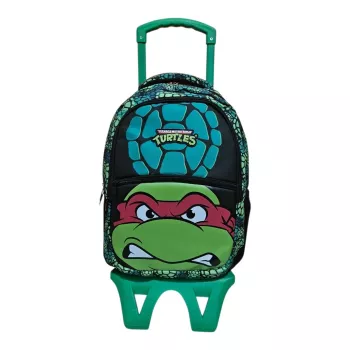 Ninja Turtles Çekçekli Okul Çantası 2628