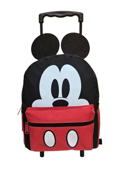 Mickey Mouse Çekçekli Anaokulu Çantası 