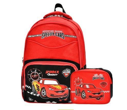 Master Pack İlkokul Çantası 2 li Set Cars