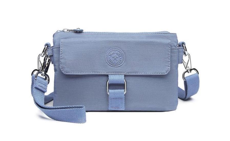 Smart Bags Kadın Postacı Çantası Krinkıl Kumaş 1147 