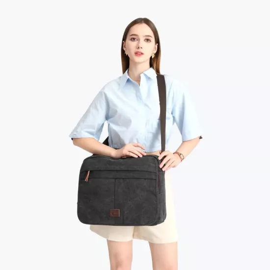 C-Active Kanvas Unisex Omuz Askılı Evrak Çantası 1321