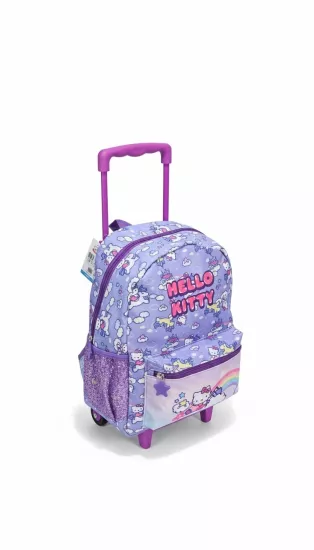Hello Kitty Çekçekli Anaokulu Çantası 