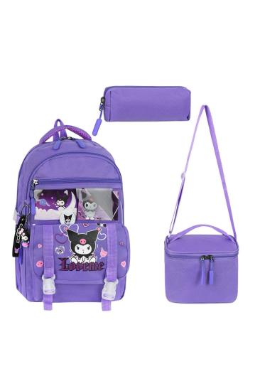 Master Pack İlkokul Çantası 3 lü Set Kuromi