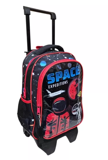 Muggle Space Expeditions Çekçekli Okul Çantası 3 lü Set