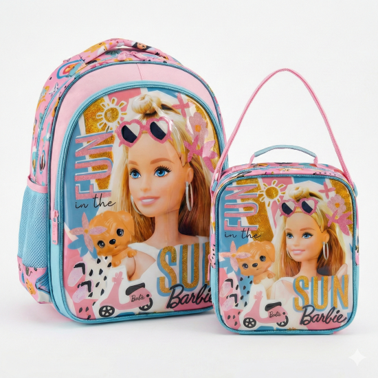 Barbie Okul Çantası 2 li Set 41241