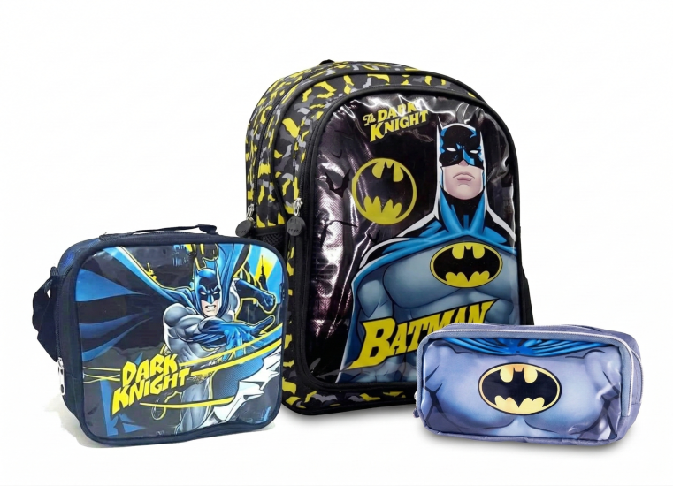 Batman İlkokul Çantası 3 lü Set 1223