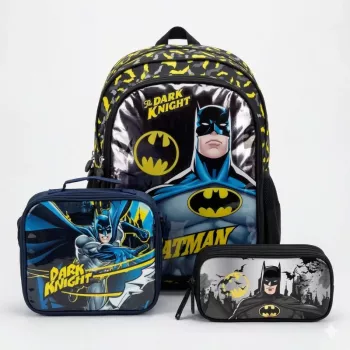 Batman İlkokul Çantası 3 lü Set 1223
