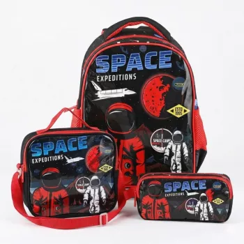 Muggle Space Expeditions Okul Çantası 4 lü Set