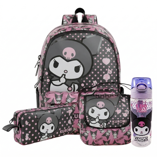 Kuromi Okul Çantası 4 lü Set 3161