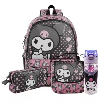 Kuromi Okul Çantası 4 lü Set 3161