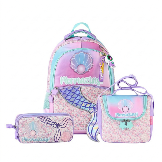 Muggle Mermazing Okul Çantası 3 lü set