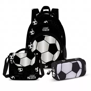 Muggle Football İlkokul Çantası 3 lü set 5874