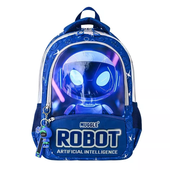 Muggle Robot İlkokul Çantası 3 lü set
