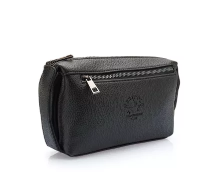 Westpolo Suya Dayanıklı Deri Unisex El Portföyü, Clutch Çanta 