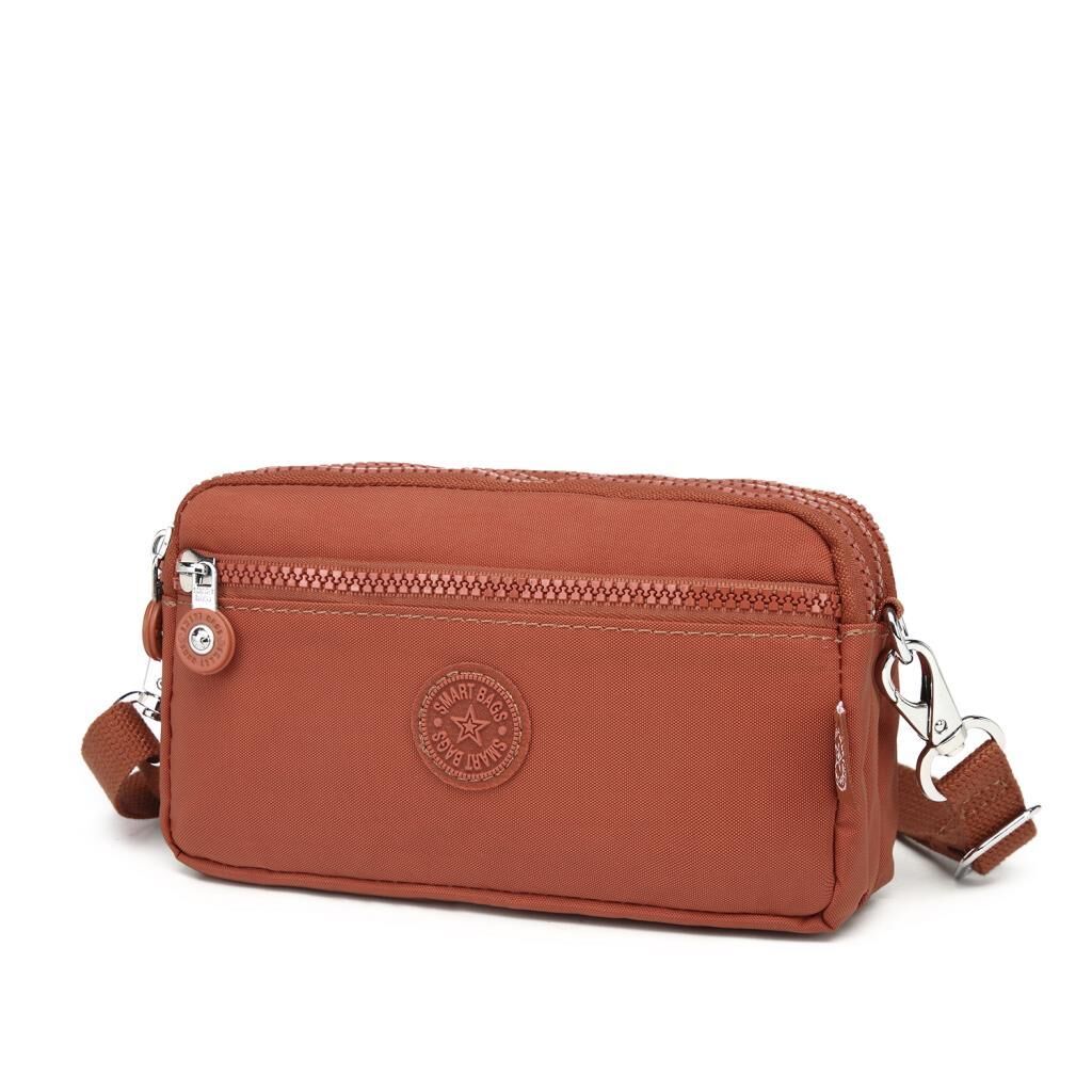 Smart Bags Kadın Postacı Çantası Krinkıl Kumaş 1112