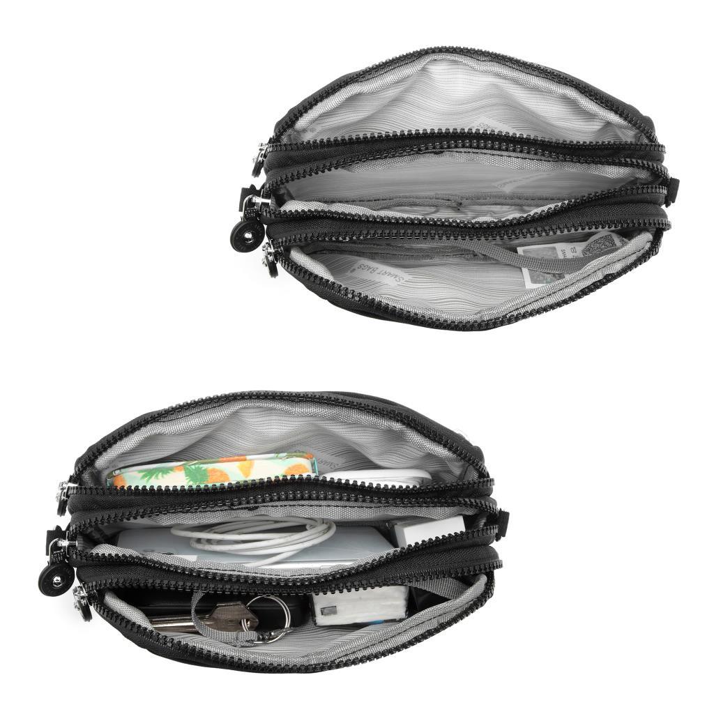Smart Bags Kadın Postacı Çantası Krinkıl Kumaş 1112