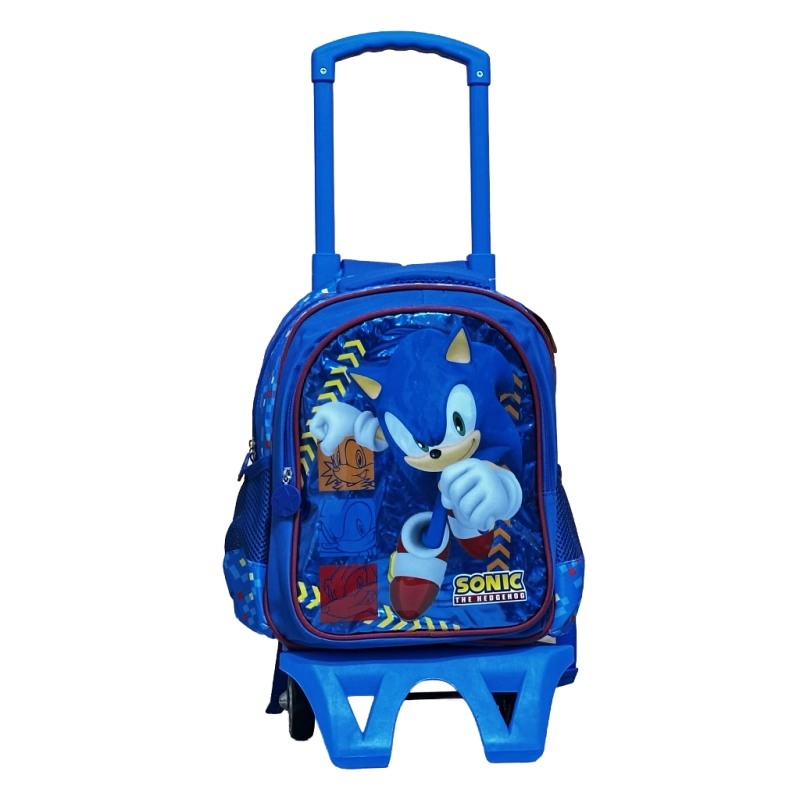 Sonic Çekçekli Okul Çantası 2462