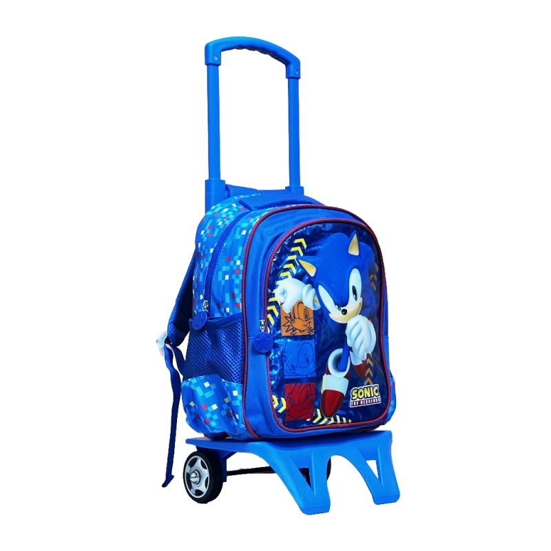 Sonic Çekçekli Okul Çantası 2462